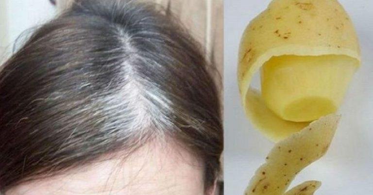 Чтобы седина не портила всю картину, возьми обычный картофель… Просто волшебство какое-то!