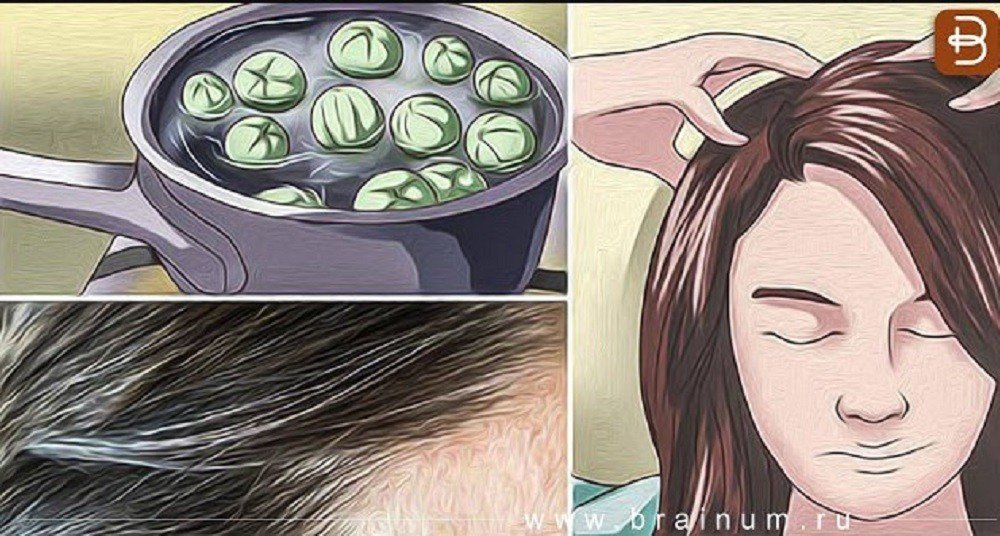 Прощайте седые волосы! Оставьте это на волосах в течение 5 минут и никогда не увидите белые волосы снова